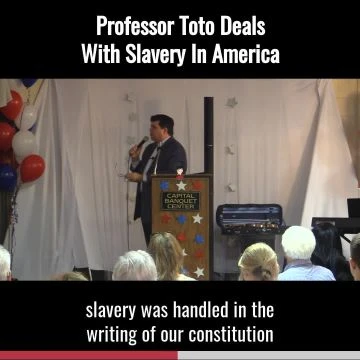 Professor TOTO LIVE FROM MICHIGAN -  Slavery In America