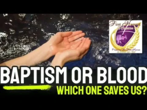 Shane Vaughn Teaches  Baptism Or Blood, Which One Saves Us